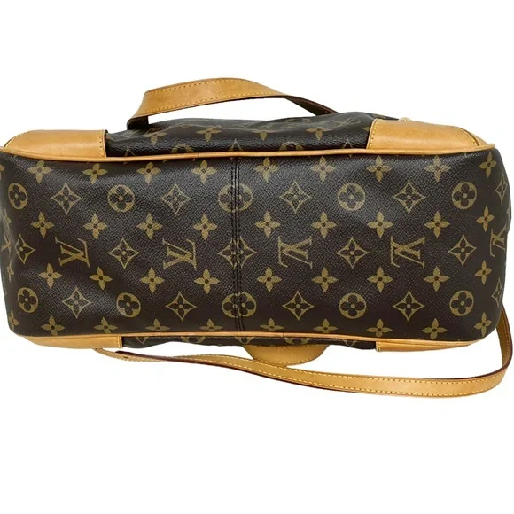 Louis Vuitton Estrela MM Tote Crossbody Handbag Monogram Brown Canvas - Picture 8 of 15